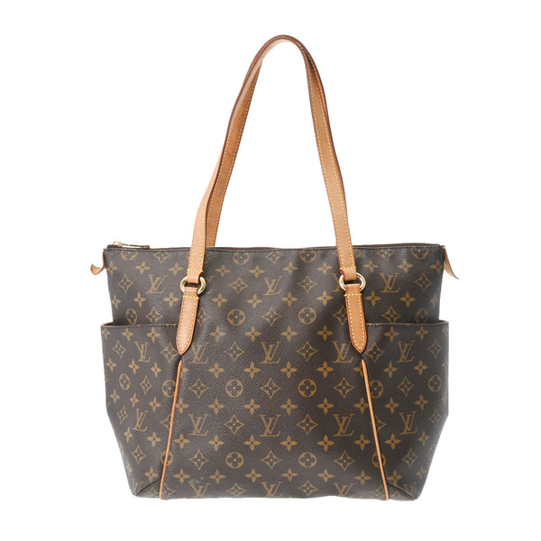 LOUIS VUITTON ルイヴィトン モノグラム トータリー MM ブラウン M41015 ユニセックス モノグラムキャンバス トートバッグ Bランク 中古 銀蔵