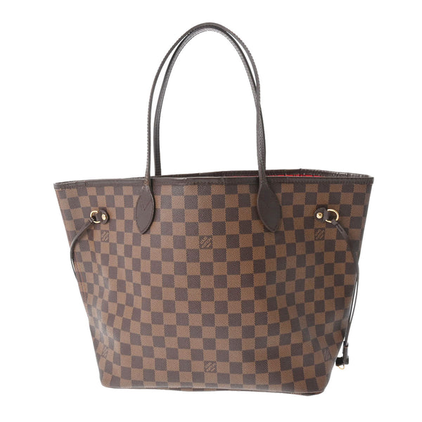 LOUIS VUITTON ルイヴィトン ダミエ ネヴァーフルMM 旧型 ブラウン N51105 レディース ダミエキャンバス トートバッグ Bランク 中古 銀蔵