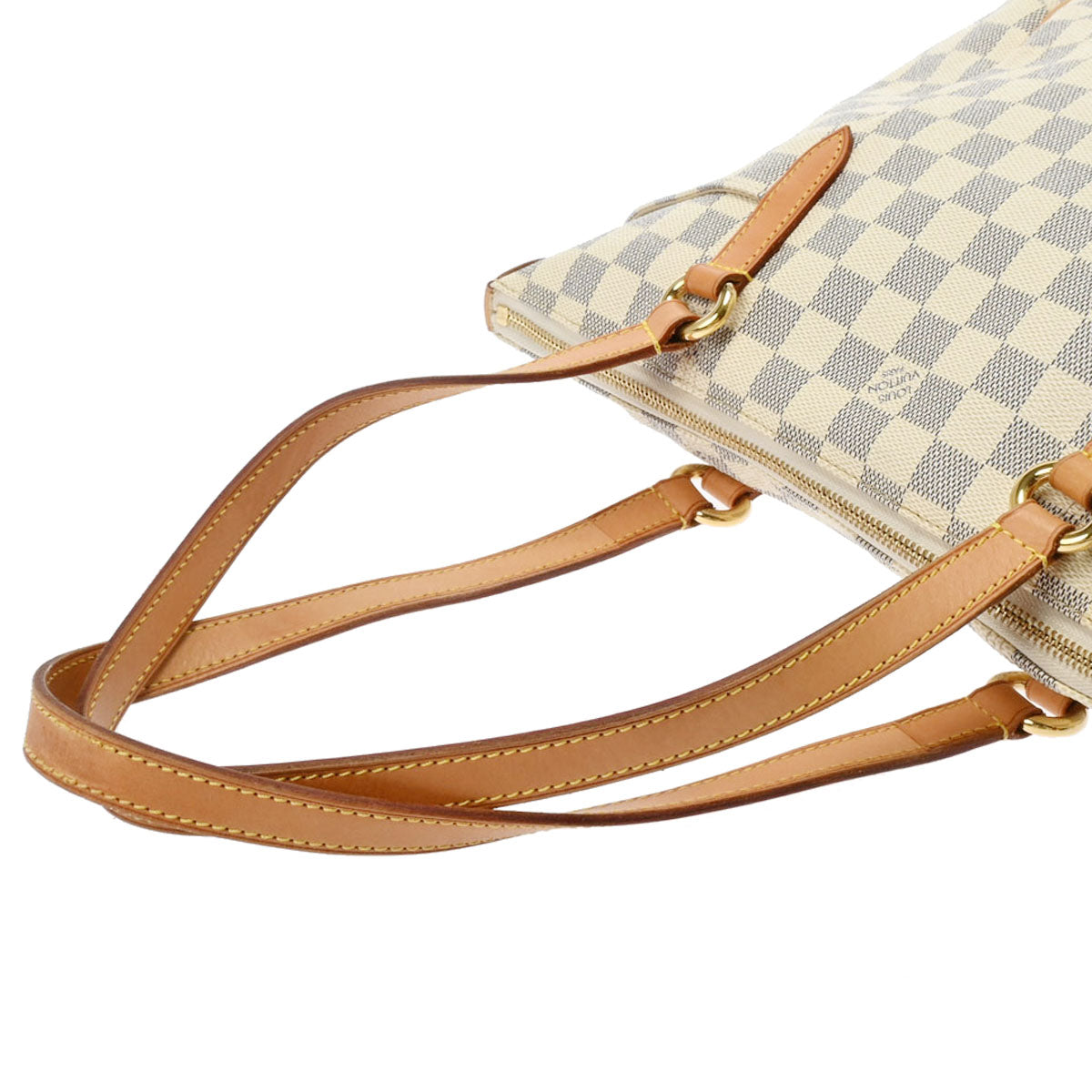 LOUIS VUITTON ルイヴィトン ダミエアズール トータリー PM ホワイト N51261 レディース ダミエアズールキャンバス トートバッグ  ABランク 中古 - 【レビューで送料無料】