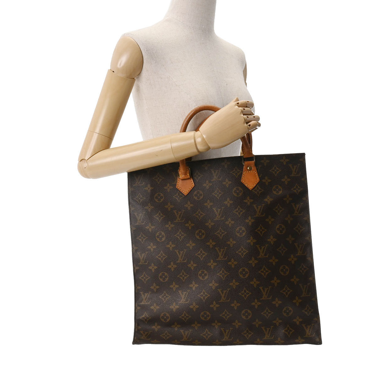 ルイヴィトンサックプラ 14145 ブラウン メンズ モノグラムキャンバス ハンドバッグ M51140 LOUIS VUITTON 中古 –  銀蔵オンライン