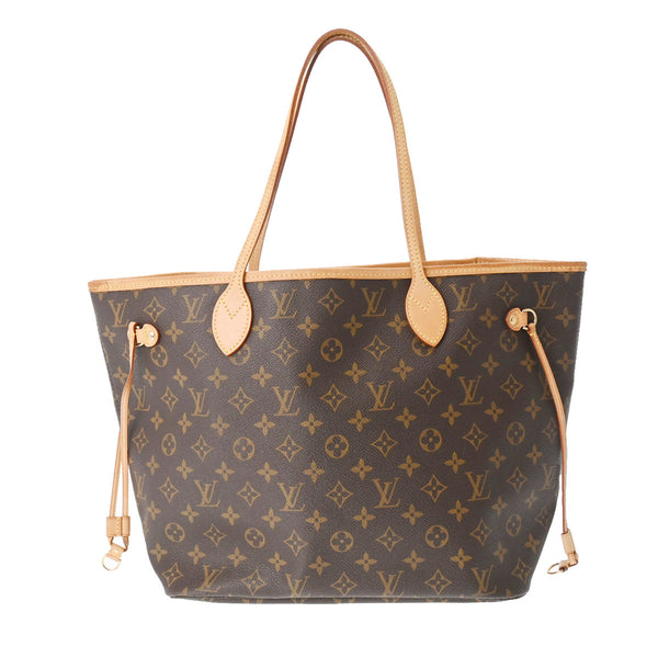 LOUIS VUITTON ルイヴィトン モノグラム ネヴァーフル MM 旧型 ブラウン M40156 レディース モノグラムキャンバス トートバッグ ABランク 中古 銀蔵