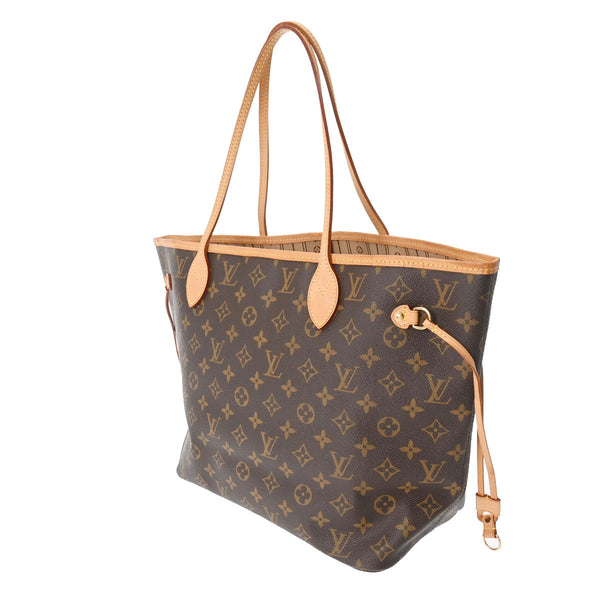 LOUIS VUITTON ルイヴィトン モノグラム ネヴァーフル MM 旧型 ブラウン M40156 レディース モノグラムキャンバス トートバッグ ABランク 中古 銀蔵