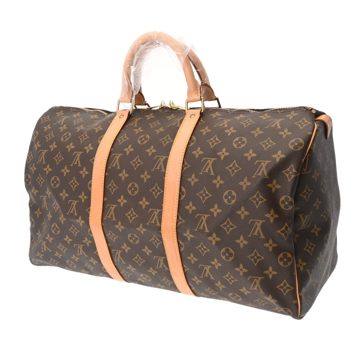 ルイヴィトンキーポル 50 14145 ブラウン ユニセックス モノグラムキャンバス ボストンバッグ M41426 LOUIS VUITTON 中古  – 銀蔵オンライン