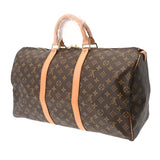 LOUIS VUITTON ルイヴィトン モノグラム キーポル 50 ブラウン M41426 ユニセックス モノグラムキャンバス ボストンバッグ ABランク 中古 銀蔵