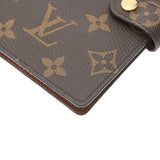 LOUIS VUITTON ルイヴィトン モノグラム アジェンダ PM ブラウン R20005 ユニセックス モノグラムキャンバス 手帳カバー Aランク 中古 銀蔵