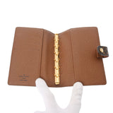 LOUIS VUITTON ルイヴィトン モノグラム アジェンダ PM ブラウン R20005 ユニセックス モノグラムキャンバス 手帳カバー Aランク 中古 銀蔵