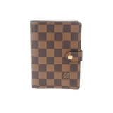 LOUIS VUITTON ルイヴィトン ダミエ アジェンダ PM ブラウン R20700 ユニセックス ダミエキャンバス 手帳カバー Aランク 中古 銀蔵