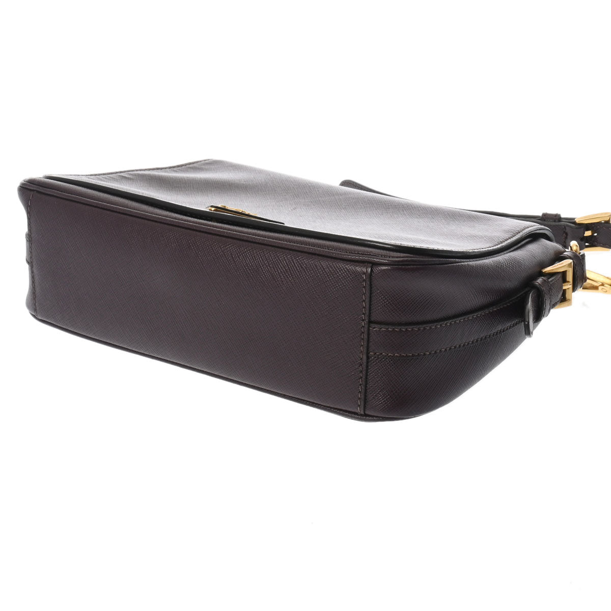 プラダ ボルドー ゴールド金具 レディース ショルダーバッグ - PRADA