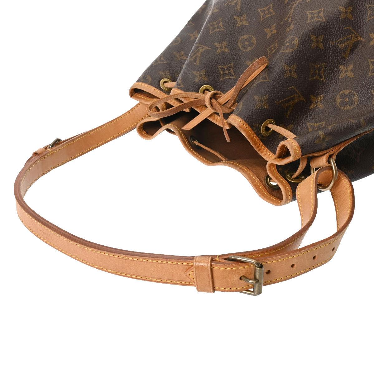 ルイヴィトンノエ 14145 ブラウン レディース モノグラムキャンバス ショルダーバッグ M42224 LOUIS VUITTON 中古 –  銀蔵オンライン