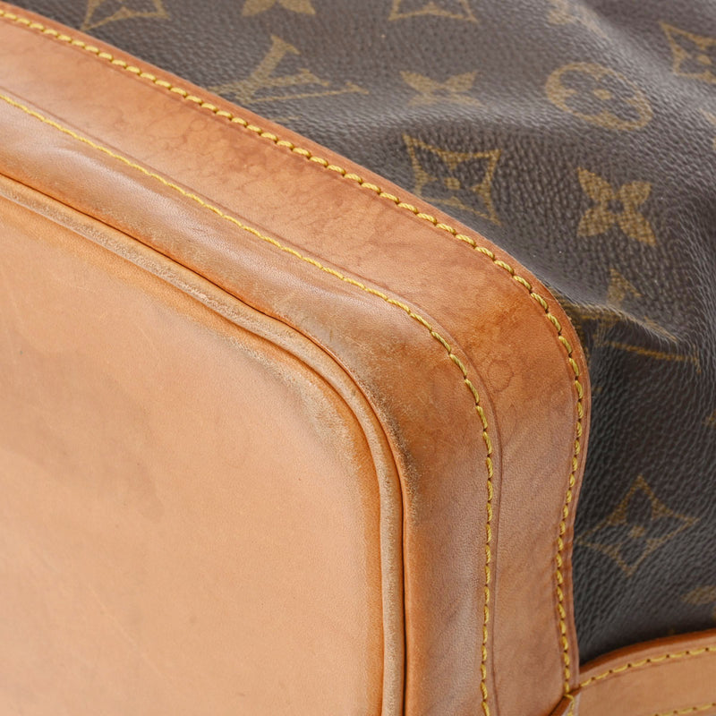 LOUIS VUITTON ルイヴィトン モノグラム ノエ ブラウン M42224 レディース モノグラムキャンバス ショルダーバッグ Bランク 中古 銀蔵