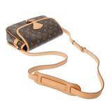 LOUIS VUITTON ルイヴィトン モノグラム ソローニュ ブラウン M42250 レディース モノグラムキャンバス ショルダーバッグ ABランク 中古 銀蔵