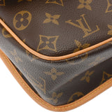 LOUIS VUITTON ルイヴィトン モノグラム ソローニュ ブラウン M42250 レディース モノグラムキャンバス ショルダーバッグ ABランク 中古 銀蔵