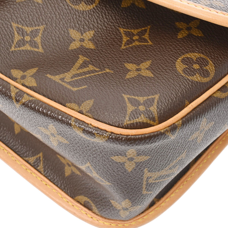 ルイヴィトンソローニュ 14145 ブラウン レディース モノグラムキャンバス ショルダーバッグ M42250 LOUIS VUITTON 中古 –  銀蔵オンライン