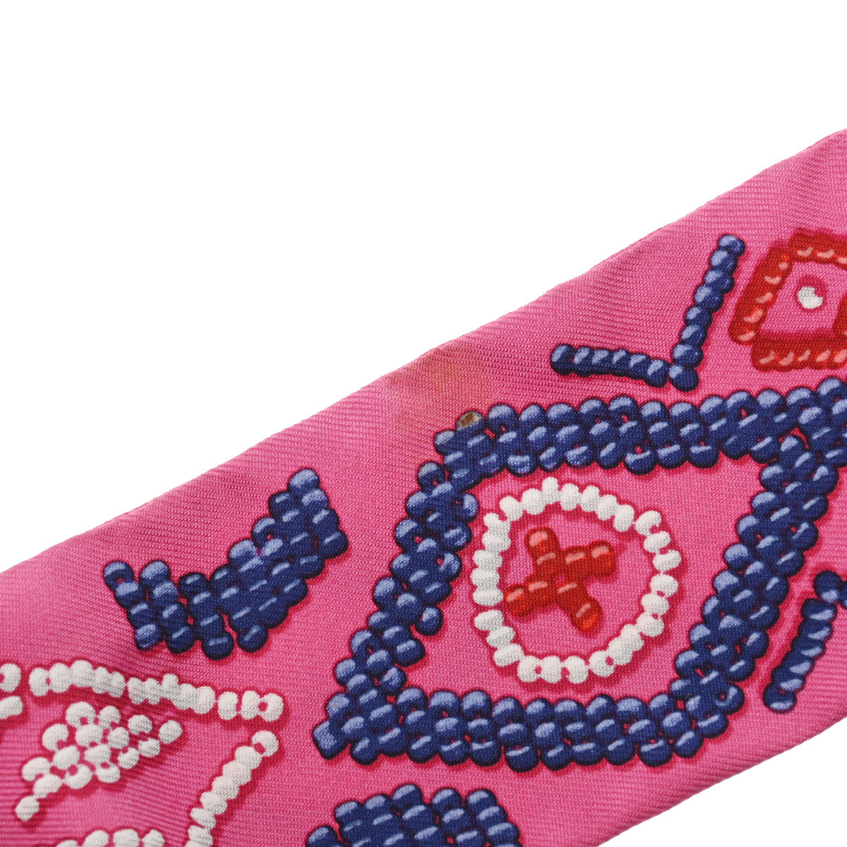 エルメスツイリー KELLY EN PERLES ピンク レディース シルク100