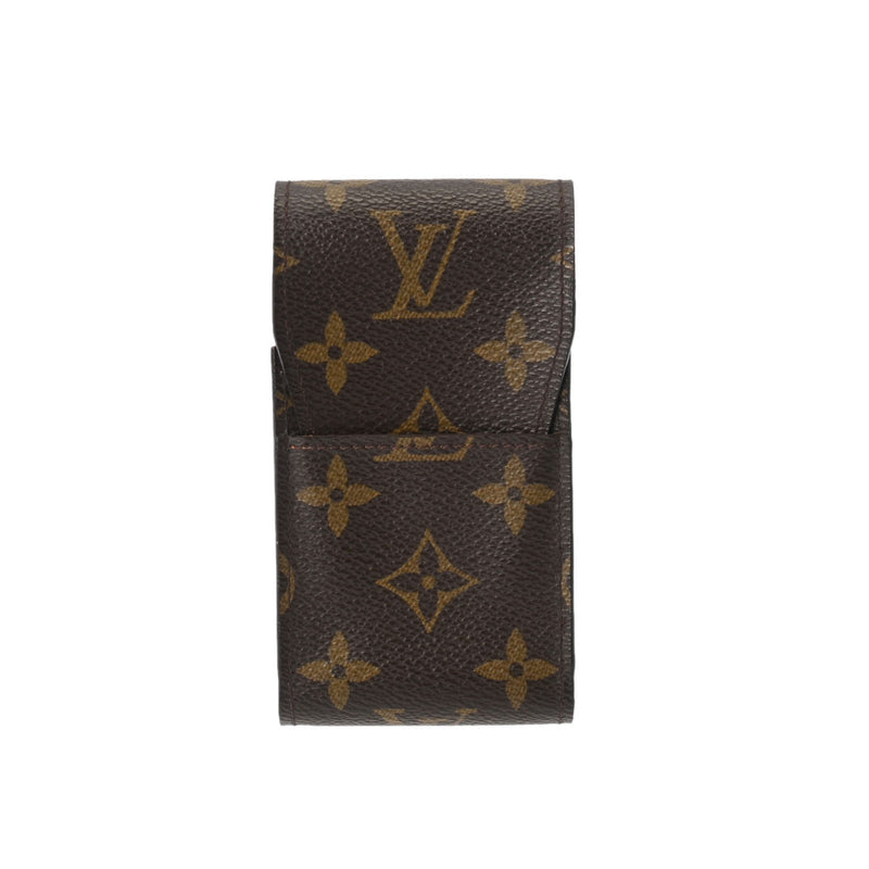 LOUIS VUITTON ルイヴィトン モノグラム シガレットケース ブラウン M63024 レディース モノグラムキャンバス ブランド小物 ABランク 中古 銀蔵