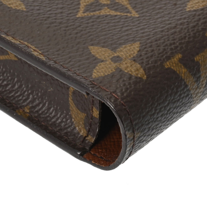 LOUIS VUITTON ルイヴィトン モノグラム シガレットケース ブラウン M63024 レディース モノグラムキャンバス ブランド小物 ABランク 中古 銀蔵