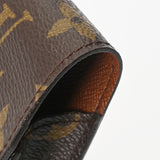 LOUIS VUITTON ルイヴィトン モノグラム シガレットケース ブラウン M63024 レディース モノグラムキャンバス ブランド小物 ABランク 中古 銀蔵