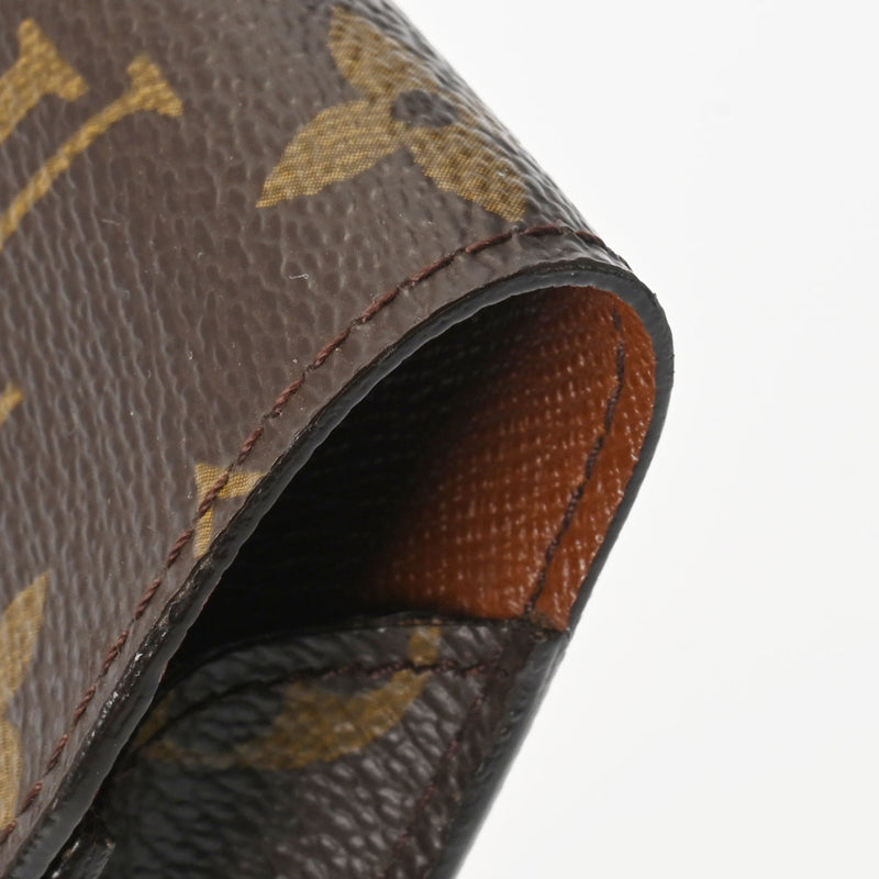 LOUIS VUITTON ルイヴィトン モノグラム シガレットケース ブラウン M63024 レディース モノグラムキャンバス ブランド小物 ABランク 中古 銀蔵