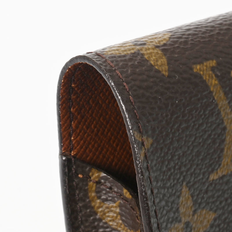 LOUIS VUITTON ルイヴィトン モノグラム シガレットケース ブラウン M63024 レディース モノグラムキャンバス ブランド小物 ABランク 中古 銀蔵