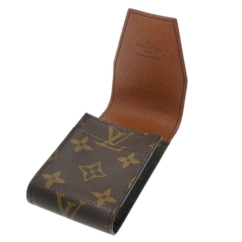 LOUIS VUITTON ルイヴィトン モノグラム シガレットケース ブラウン M63024 レディース モノグラムキャンバス ブランド小物 ABランク 中古 銀蔵