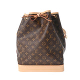 LOUIS VUITTON ルイヴィトン モノグラム ノエ ブラウン M42224 レディース モノグラムキャンバス ショルダーバッグ 未使用 銀蔵