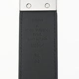 LOUIS VUITTON ルイヴィトン ダミエアンフィニ スレンダー 35MM リバーシブル 黒/シルバー金具 M8204 メンズ カーフ ベルト Aランク 中古 銀蔵