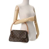 LOUIS VUITTON ルイヴィトン モノグラム ミニ ルーピング ブラウン M51147 レディース モノグラムキャンバス セミショルダーバッグ ABランク 中古 銀蔵