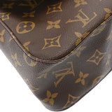 LOUIS VUITTON ルイヴィトン モノグラム ミニ ルーピング ブラウン M51147 レディース モノグラムキャンバス セミショルダーバッグ ABランク 中古 銀蔵