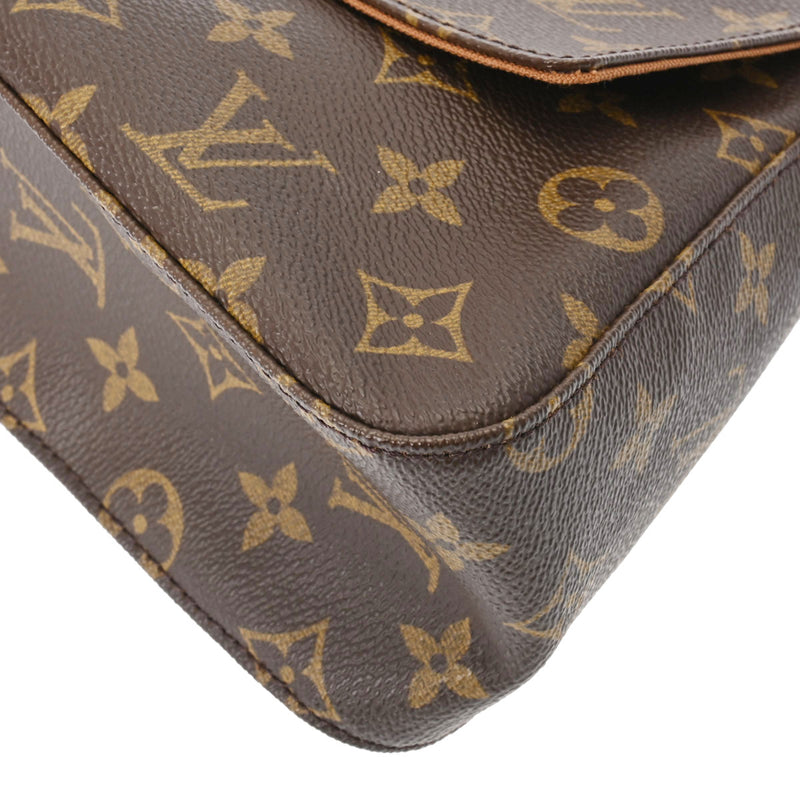 LOUIS VUITTON ルイヴィトン モノグラム ミニ ルーピング ブラウン M51147 レディース モノグラムキャンバス セミショルダーバッグ ABランク 中古 銀蔵