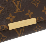 LOUIS VUITTON ルイヴィトン モノグラム フェイボリット PM ブラウン M40717 レディース モノグラムキャンバス ショルダーバッグ Bランク 中古 銀蔵