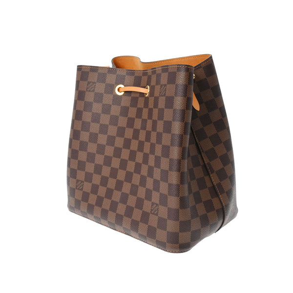 LOUIS VUITTON ルイヴィトン ダミエ ネオノエ サフラン N40213 レディース ダミエキャンバス ショルダーバッグ Aランク 中古 銀蔵