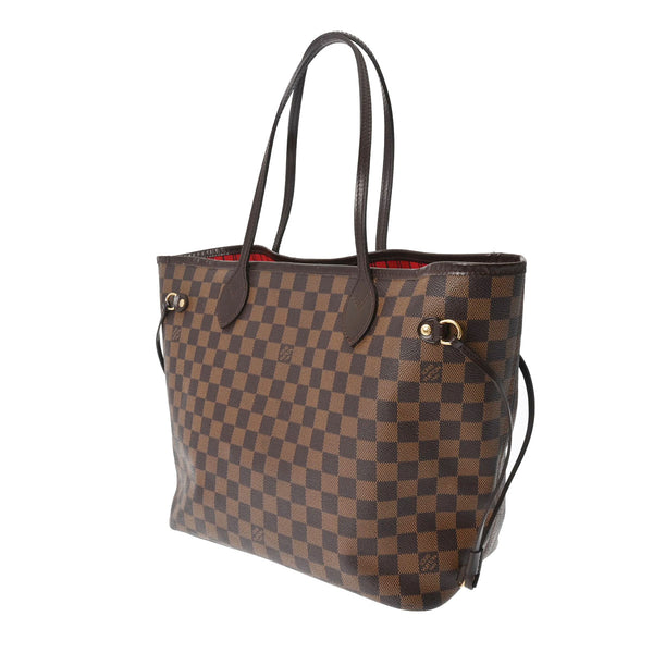 LOUIS VUITTON ルイヴィトン ダミエ ネヴァーフル MM ブラウン N51105 レディース ダミエキャンバス トートバッグ ABランク 中古 銀蔵