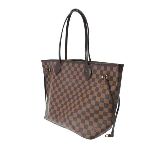 LOUIS VUITTON ルイヴィトン ダミエ ネヴァーフル MM ブラウン N51105 レディース ダミエキャンバス トートバッグ ABランク 中古 銀蔵