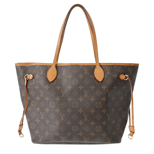 LOUIS VUITTON ルイヴィトン モノグラム ネヴァーフル MM ブラウン M40156 レディース モノグラムキャンバス トートバッグ Bランク 中古 銀蔵