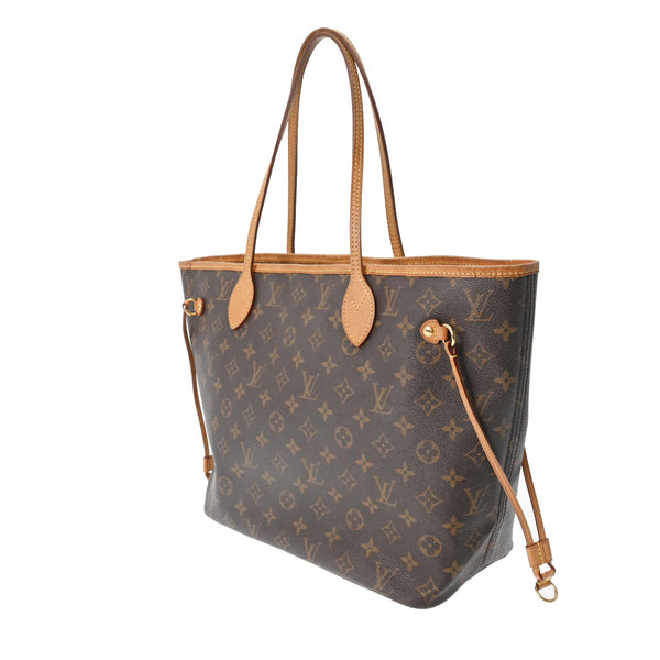 LOUIS VUITTON ルイヴィトン モノグラム ネヴァーフル MM ブラウン M40156 レディース モノグラムキャンバス トートバッグ Bランク 中古 銀蔵