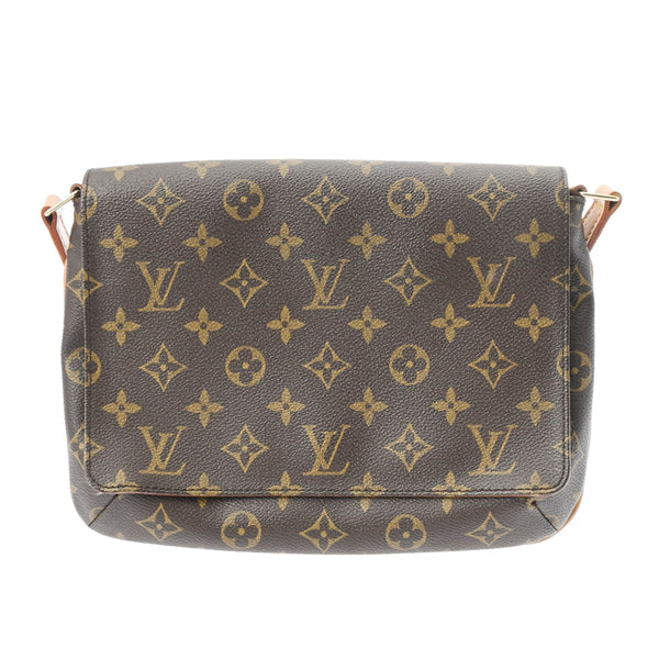 LOUIS VUITTON ルイヴィトン モノグラム ミュゼットタンゴ ショートショルダー ブラウン M51257 レディース モノグラムキャンバス ショルダーバッグ ABランク 中古 銀蔵