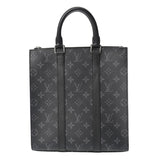 LOUIS VUITTON ルイヴィトン モノグラムエクリプス サックプラ クロス 2WAY 黒/グレー M46456 メンズ モノグラムエクリプスキャンバス トートバッグ Aランク 中古 銀蔵