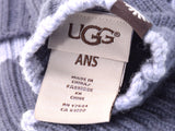 UGG アグ 子供用 ハット/ミトン ギフトセット 2-4歳 ニット 帽子 手袋 グレー キッズ ハット 未使用 銀蔵