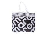 Marc Jacobs Print Tarpaulin Tote Bag Black/White Women's Men's Polyester Outlet Unused Beauty MARC JACOBS Used Ginzo