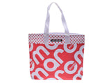 Marc Jacobs Print Tarpaulin Tote Bag Red/White Ladies Men's Polyester Outlet Unused Good Condition MARC JACOBS Used Ginzo