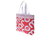 Marc Jacobs Print Tarpaulin Tote Bag Red/White Ladies Men's Polyester Outlet Unused Good Condition MARC JACOBS Used Ginzo