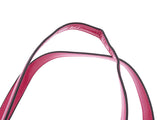 教练标志性条纹Vin肩背包米色粉红色F28503女士帆布插座未使用状态良好COACH二手Ginzo