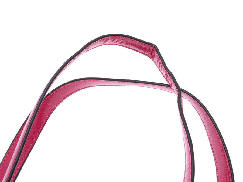 教练标志性条纹Vin肩背包米色粉红色F28503女士帆布插座未使用状态良好COACH二手Ginzo