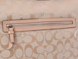 Coach Signature Convertible Hobo 2WAY Shoulder Bag Pink/Beige F29941 Ladies Canvas Unused Outlet COACH Used Ginzo