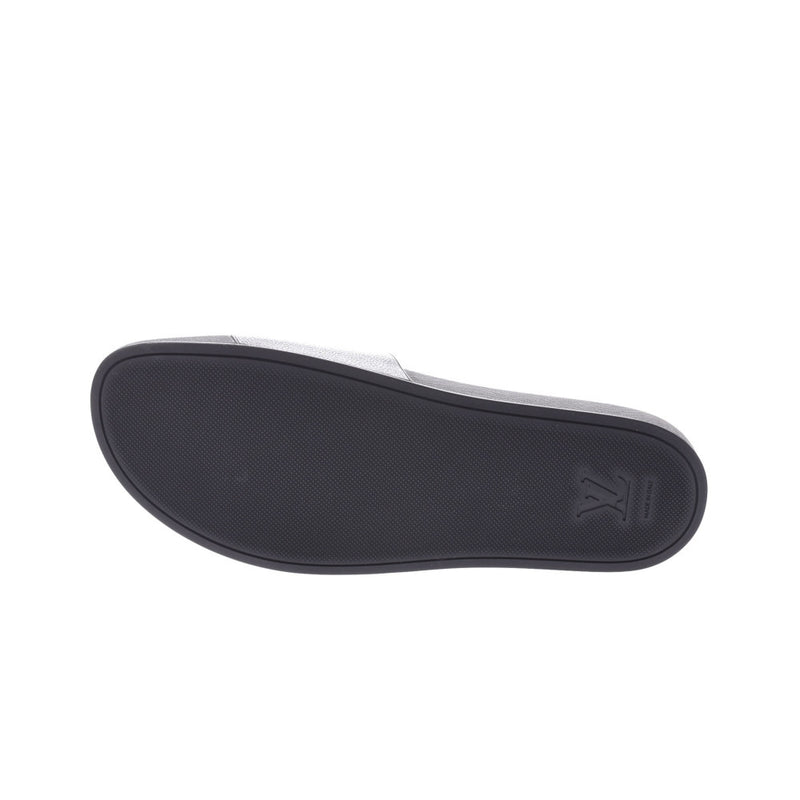 LOUIS VUITTON Louis Vuitton Waterfront Line Mule Size 11 Black 1A3PRU Men's Rubber Sandals Unused Ginzo