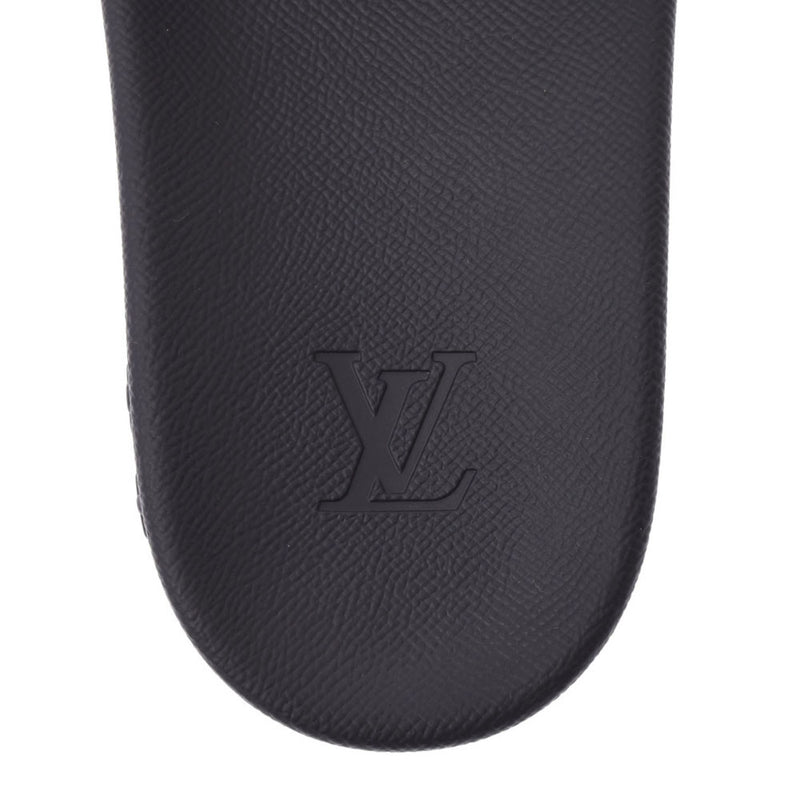 LOUIS VUITTON Louis Vuitton Waterfront Line Mule Size 11 Black 1A3PRU Men's Rubber Sandals Unused Ginzo