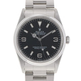 ROLEX Rolex Explorer 1 14270 Men's SS Watch Automatic Black Dial A Rank used Ginzo