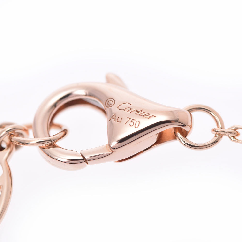 カルティエダムール 1P ダイヤ レディース K18ピンクゴールド