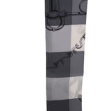 HERMES エルメス ツイリー MORS ET GOURMETTES VICHY アントラシット/メンソール/ブラン レディース シルク100％ スカーフ Aランク 中古 銀蔵