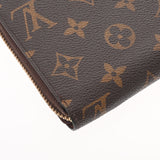 LOUIS VUITTON ルイヴィトン モノグラム ジッピーウォレット 旧型 ブラウン M60017 ユニセックス モノグラムキャンバス 長財布 ABランク 中古 銀蔵